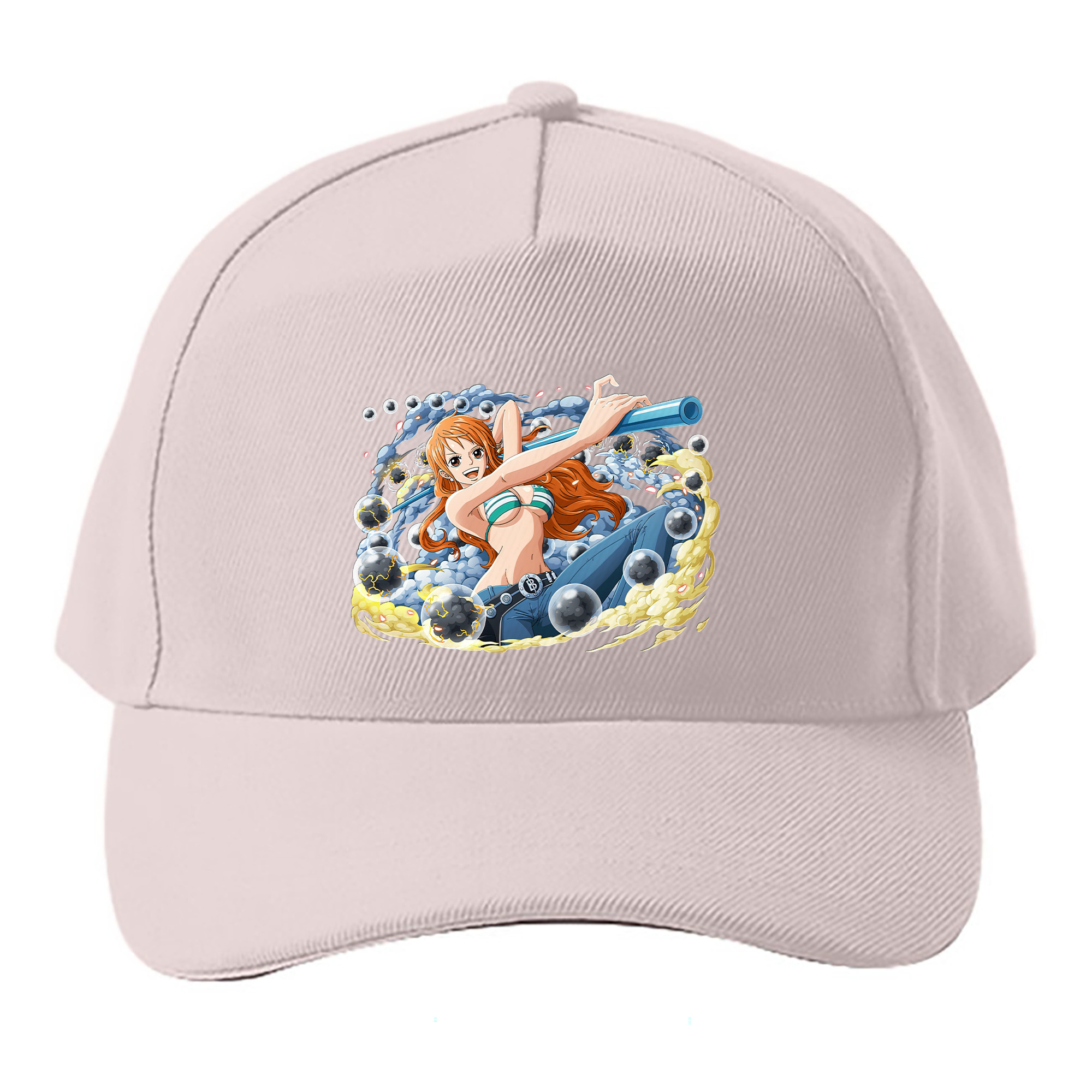 （画像用） ワンピース ナミ ONE PIECE Nami ベースボールキャップ 綿100％ 男女兼用 帽子 スポーツ